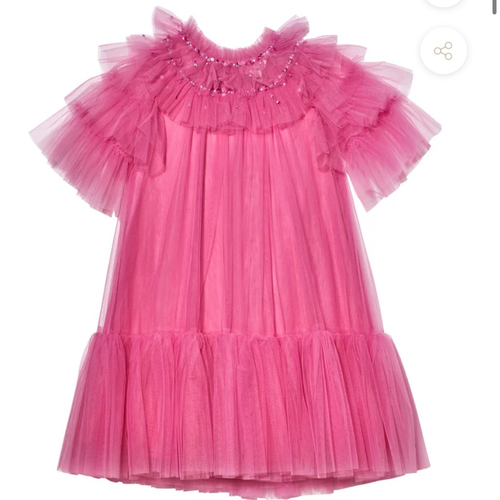 Tutu du monde dress in hot pink. Worn once, dry cleaned, no stains.